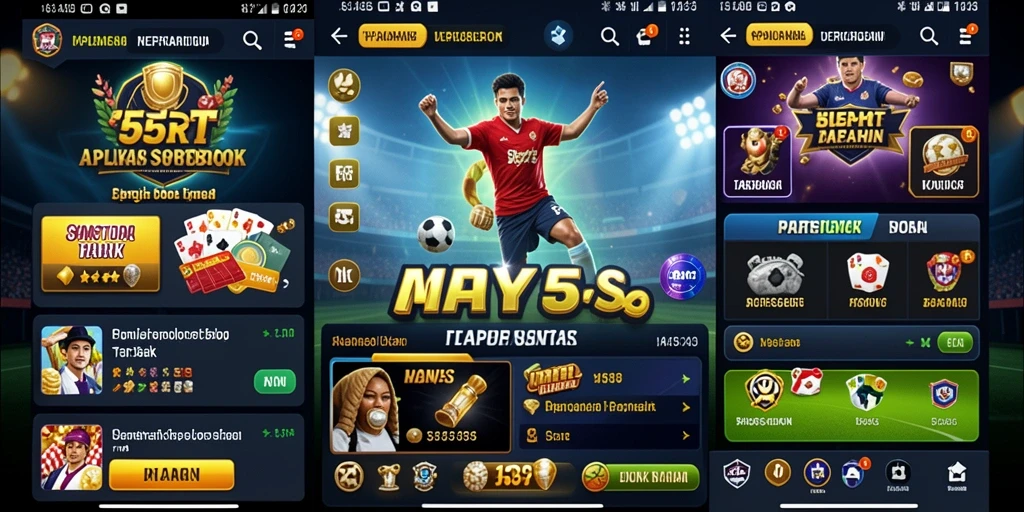 Tampilan menarik dari gameplay Sportsbook 55RT.