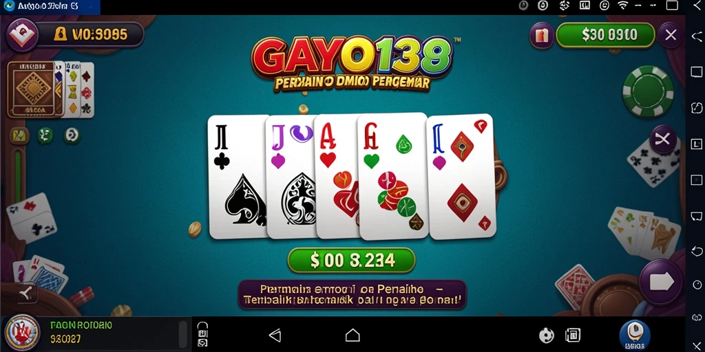 Gameplay seru dan interaktif dalam GAYO138 yang menampilkan permainan Domino.