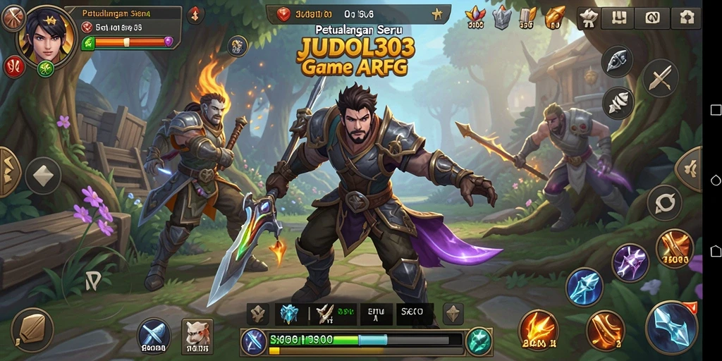 Tampilan gameplay JUDOL303 dengan aksi seru dan karakter beragam.